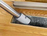 Periodically check to make sure all vents and registers are obstruction free for proper airflow.